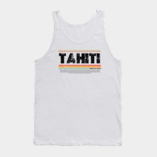 Tahiti, French Polynesia Tank Top